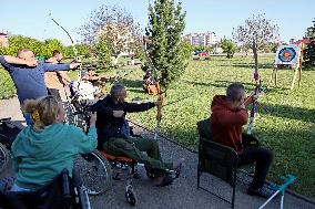 Archery masterclass for military personnel in Ivano-Frankivsk