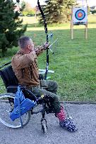 Archery masterclass for military personnel in Ivano-Frankivsk
