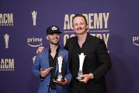 59th Academy Of Country Music Awards - Press Room