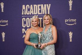 59th Academy Of Country Music Awards - Press Room