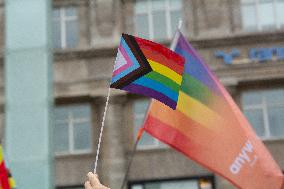 International Day Against Homophobia, Biphobia, and Transphobia Demonstration In Cologne