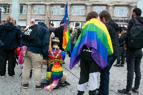 International Day Against Homophobia, Biphobia, and Transphobia Demonstration In Cologne