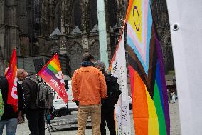 International Day Against Homophobia, Biphobia, and Transphobia Demonstration In Cologne