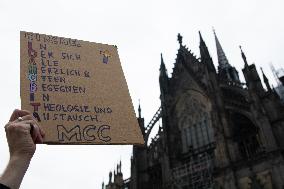 International Day Against Homophobia, Biphobia, and Transphobia Demonstration In Cologne