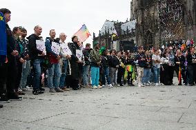 International Day Against Homophobia, Biphobia, and Transphobia Demonstration In Cologne