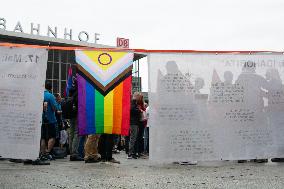 International Day Against Homophobia, Biphobia, and Transphobia Demonstration In Cologne