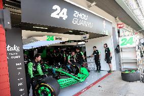 (SP)ITALY-IMOLA-AUTO-F1 GRAND PRIX-PRACTICE SESSION