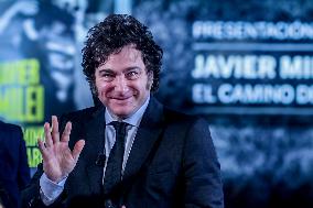 Javier Milei Promotes His Book - Madrid