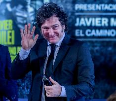 Javier Milei Promotes His Book - Madrid