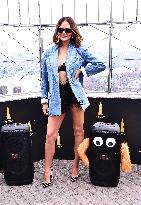 Chrissy Teigen Visits The Empire State Building - NYC