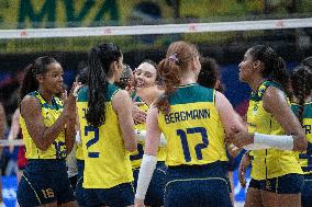 (SP)BRAZIL-RIO DE JANEIRO-VOLLEYBALL-NATIONS LEAGUE-WOMEN-BRL VS USA