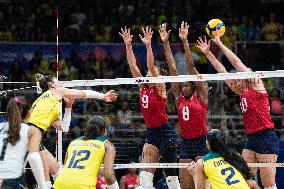 (SP)BRAZIL-RIO DE JANEIRO-VOLLEYBALL-NATIONS LEAGUE-WOMEN-BRL VS USA