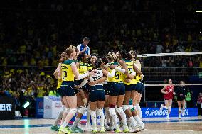 (SP)BRAZIL-RIO DE JANEIRO-VOLLEYBALL-NATIONS LEAGUE-WOMEN-BRL VS USA