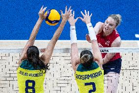 (SP)BRAZIL-RIO DE JANEIRO-VOLLEYBALL-NATIONS LEAGUE-WOMEN-BRL VS USA