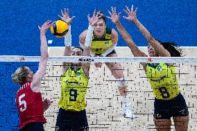 (SP)BRAZIL-RIO DE JANEIRO-VOLLEYBALL-NATIONS LEAGUE-WOMEN-BRL VS USA