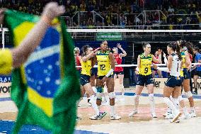 (SP)BRAZIL-RIO DE JANEIRO-VOLLEYBALL-NATIONS LEAGUE-WOMEN-BRL VS USA