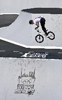 (SP)CHINA-SHANGHAI-OLYMPIC QUALIFIER SERIES SHANGHAI-CYCLING-BMX FREESTYLE-MEN-FINAL(CN)