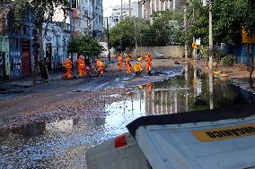 Flood In Porto Alegre, Brazil