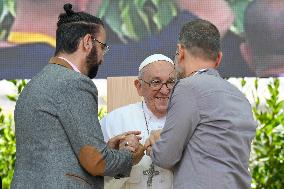 Pope Francis Leads The Meeting Arena of Peace 2024 - Verona