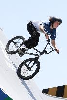 (SP)CHINA-SHANGHAI-OLYMPIC QUALIFIER SERIES SHANGHAI-CYCLING-BMX FREESTYLE-WOMEN-FINAL (CN)