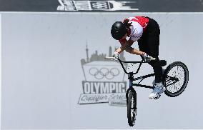 (SP)CHINA-SHANGHAI-OLYMPIC QUALIFIER SERIES SHANGHAI-CYCLING-BMX FREESTYLE-WOMEN-FINAL (CN)