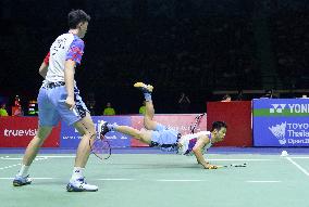 (SP)THAILAND-BANGKOK-BADMINTON-THAILAND OPEN-MEN'S DOUBLES-SEMIFINAL