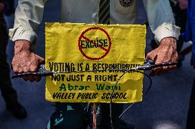 Voter Awareness Program Ahead Of Lok Sabha Elections In Kashmir