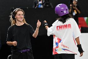 (SP)CHINA-SHANGHAI-OLYMPIC QUALIFIER SERIES SHANGHAI-SKATEBOARDING-WOMEN'S STREET-SEMIFINAL (CN)