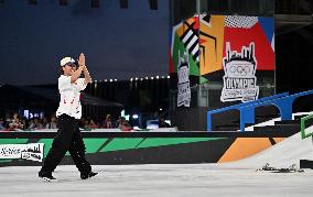 (SP)CHINA-SHANGHAI-OLYMPIC QUALIFIER SERIES SHANGHAI-SKATEBOARDING-WOMEN'S STREET-SEMIFINAL (CN)