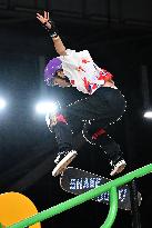 (SP)CHINA-SHANGHAI-OLYMPIC QUALIFIER SERIES SHANGHAI-SKATEBOARDING-WOMEN'S STREET-SEMIFINAL (CN)