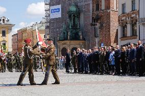 Military Arms Presentation In Krakow, Poland