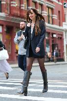 Dakota Johnson Filming - New York City