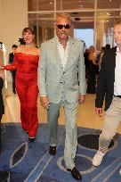 Cannes - Kevin Costner Exits The Martinez