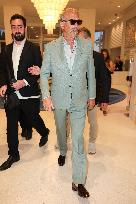 Cannes - Kevin Costner Exits The Martinez