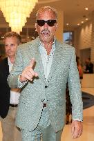 Cannes - Kevin Costner Exits The Martinez
