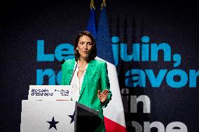 Valerie Hayer Campaigns in Strasbourg for European Parliament Elections