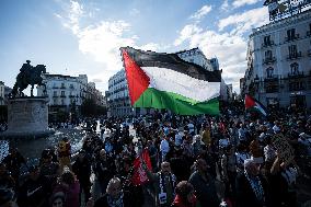 Pro-Palestine Rally - Barcelona