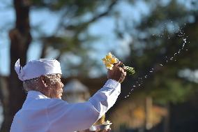 INDONESIA-BALI-10TH WORLD WATER FORUM-BALINESE WATER PURIFICATION CEREMONY