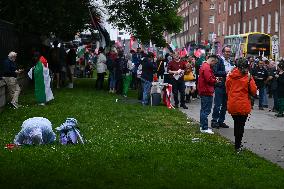 March For Palestine In Dublin