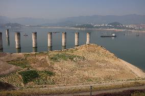 Three Gorges Reservoir Water Level Fall