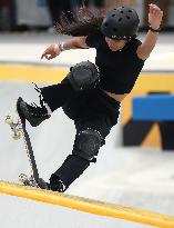 (SP)CHINA-SHANGHAI-OLYMPIC QUALIFIER SERIES SHANGHAI-SKATEBOARDING-WOMEN'S PARK-FINAL(CN)