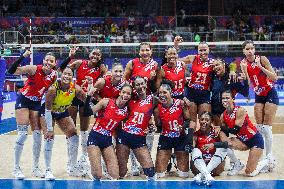 (SP)BRAZIL-RIO DE JANEIRO-VOLLEYBALL-NATIONS LEAGUE-WOMEN-KOR VS DOM