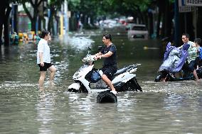 Rainstorm Hit  Guangxi's Nanning