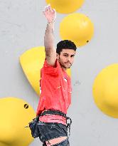 (SP)CHINA-SHANGHAI-OLYMPIC QUALIFIER SERIES-SPORT CLIMBING-MEN'S BOULDER & LEAD-FINAL(CN)