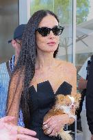 Cannes - Demi Moore At Martinez Hotel