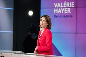 Valerie Hayer On Dimanche En Politique - Paris