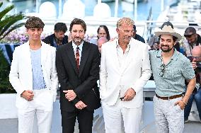 "Horizon: An American Saga" Photocall - The 77th Annual Cannes Film Festival