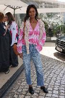 Cannes - Liya Kebede At Hotel Martinez