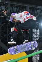 (SP)CHINA-SHANGHAI-OLYMPIC QUALIFIER SERIES SHANGHAI-SKATEBOARDING-WOMEN'S STREET-FINAL (CN)