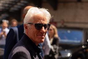 Cannes - Richard Gere Exits Oh Canada Press Conference - Caroline